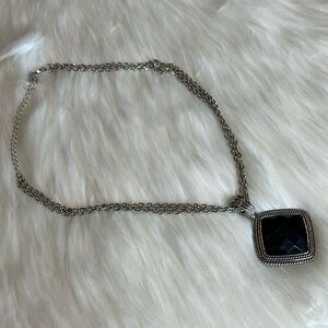 Dual sided statement necklace